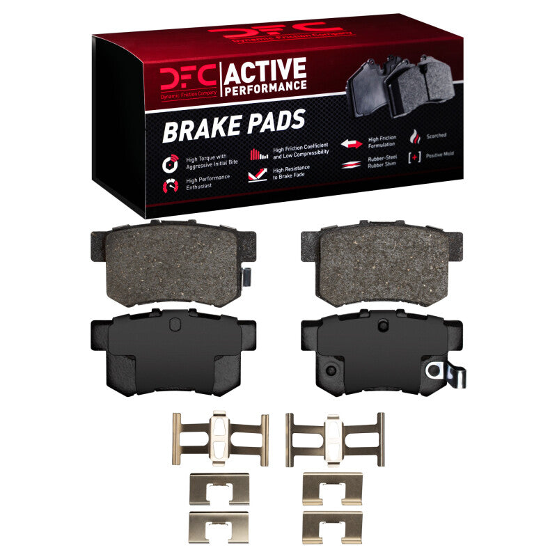 DFC 1115-0537-03 - DFC1115-0537-03 - DFC 00-13 Honda S2000 Rear Active Performance Pads and Hardware Kit - Shipped in Europe - Tuningsupply.com