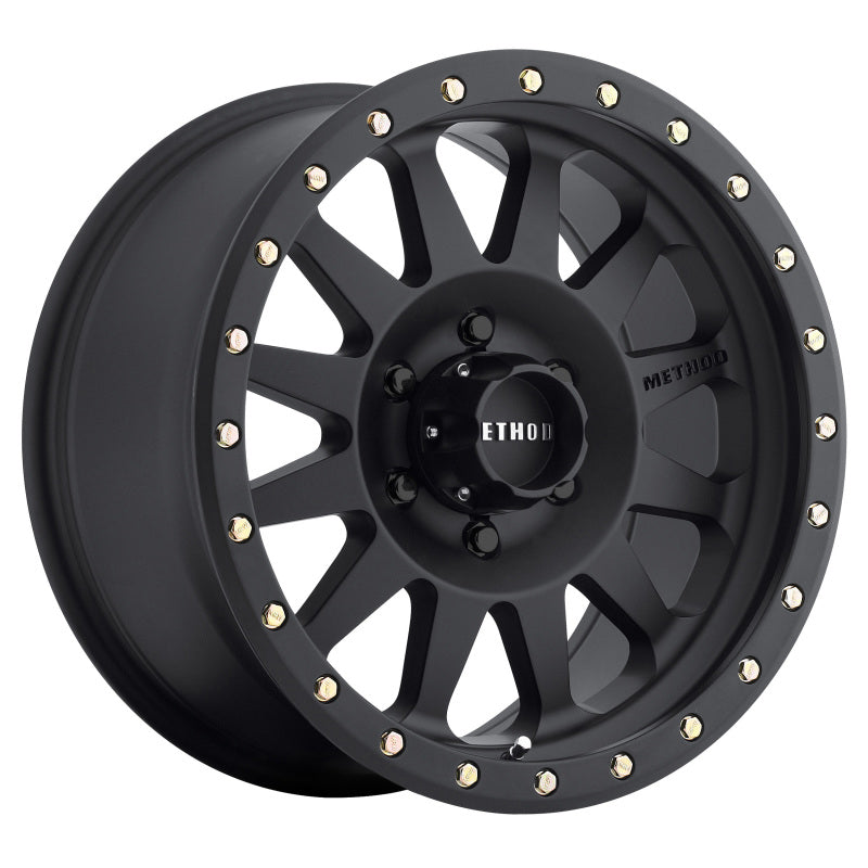 Method Wheels - MRWMR30489016518 - Method MR304 Double Standard 18x9 +18mm Offset 6x135 94mm CB Matte Black Wheel - Shipped in Europe - Tuningsupply.com