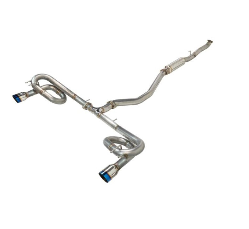 Remark RK-C2063H-08T - REMRK-C2063H-08T - Remark 2022+ Honda Civic Si FE1 Sport Touring (Link Loop) Catback Exhaust w/ Burnt Stainless Tip - Shipped in Europe - Tuningsupply.com