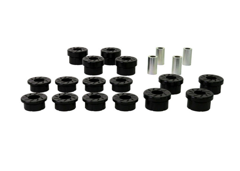 Whiteline W63635 - WHLW63635 - Whiteline 2002-2006 Acura RSX Rear Lower Inner and Outer Bushing Kit - Shipped in Europe - Tuningsupply.com