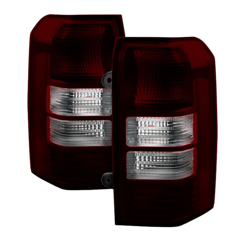 SPYDER 9031694 - SPY9031694 - xTune Jeep Patriot 08-13 OEM Tail Lights -Red Smoked ALT-JH-JPA08-OE-RSM - Shipped in Europe - Tuningsupply.com
