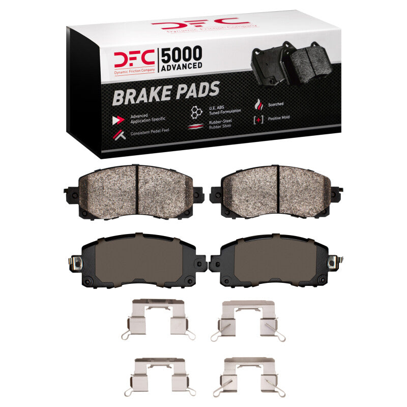 DFC 1551-2045-01 - DFC1551-2045-01 - DFC 17-25 Subaru Forester Front 5000 Advanced Ceramic Brake Pads and Hardware Kit - Shipped in Europe - Tuningsupply.com