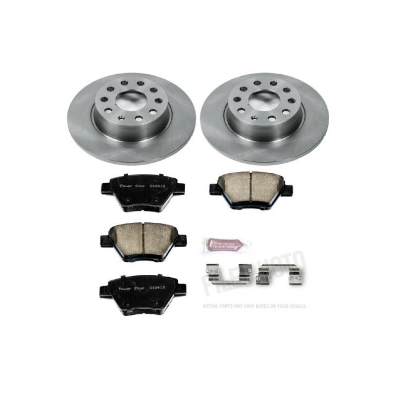 PowerStop KOE5667 - PSBKOE5667 - Power Stop 10-12 Audi A3 Rear Autospecialty Brake Kit - Shipped in Europe - Tuningsupply.com
