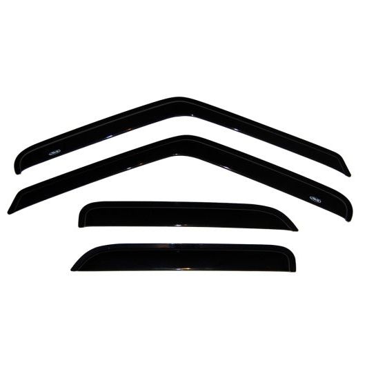 AVS 94644 - AVS94644 - AVS 98-01 GMC Envoy Ventvisor Outside Mount Window Deflectors 4pc - Smoke - Shipped in Europe - Tuningsupply.com