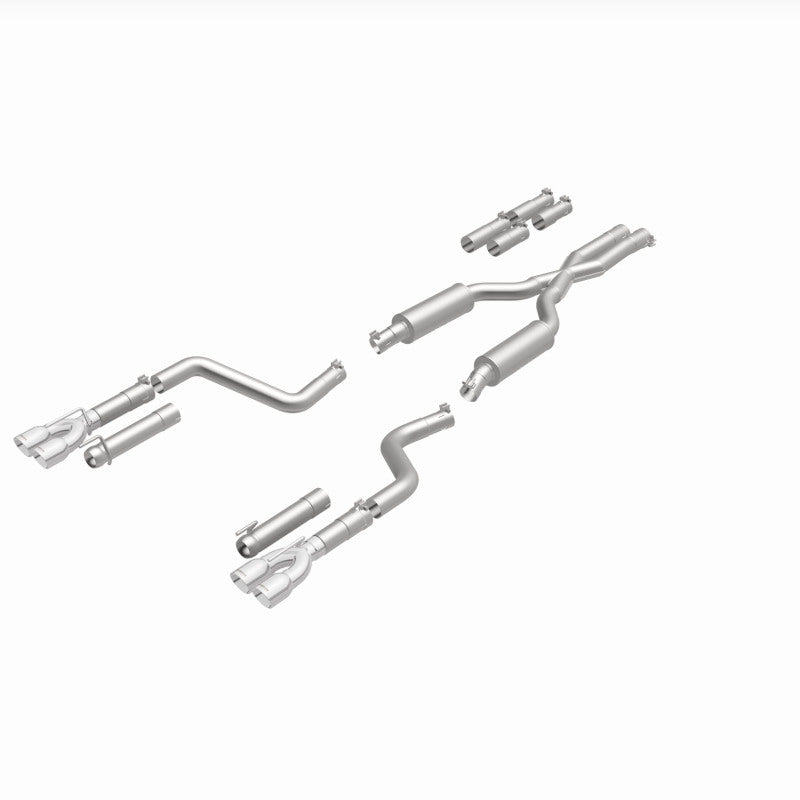 Magnaflow 19367 - MAG19367 - MagnaFlow 2017+ Dodge Challenger 409 SS Polished 3in Quad Tips Cat-Back Exhaust - Shipped in Europe - Tuningsupply.com