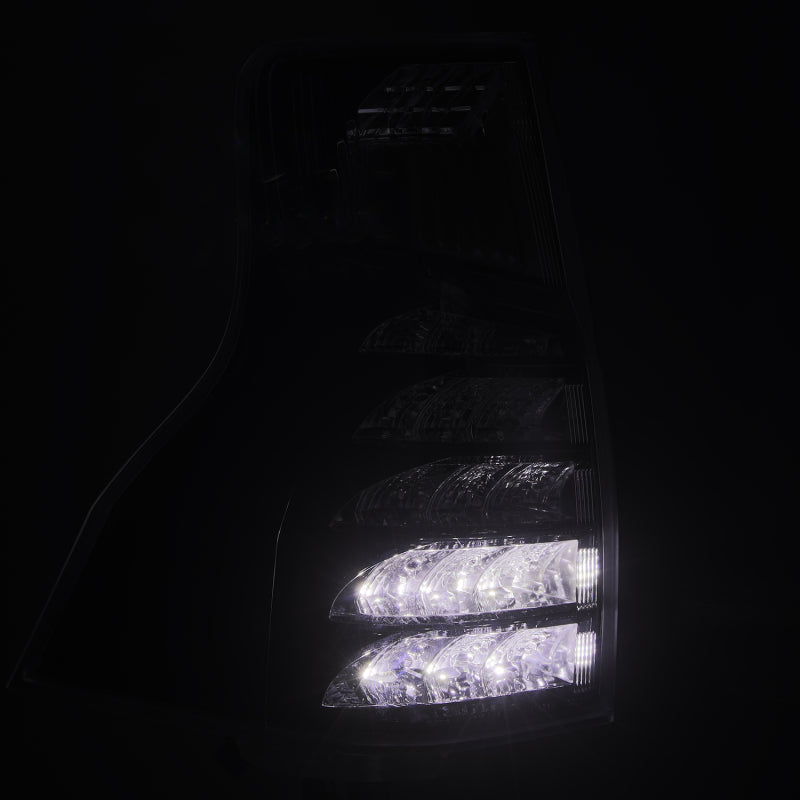AlphaRex 678015 - ARX678015 - AlphaRex 14-21 Lexus GX470 PRO-Series LED Tail Lights - Alpha Black - Shipped in Europe - Tuningsupply.com