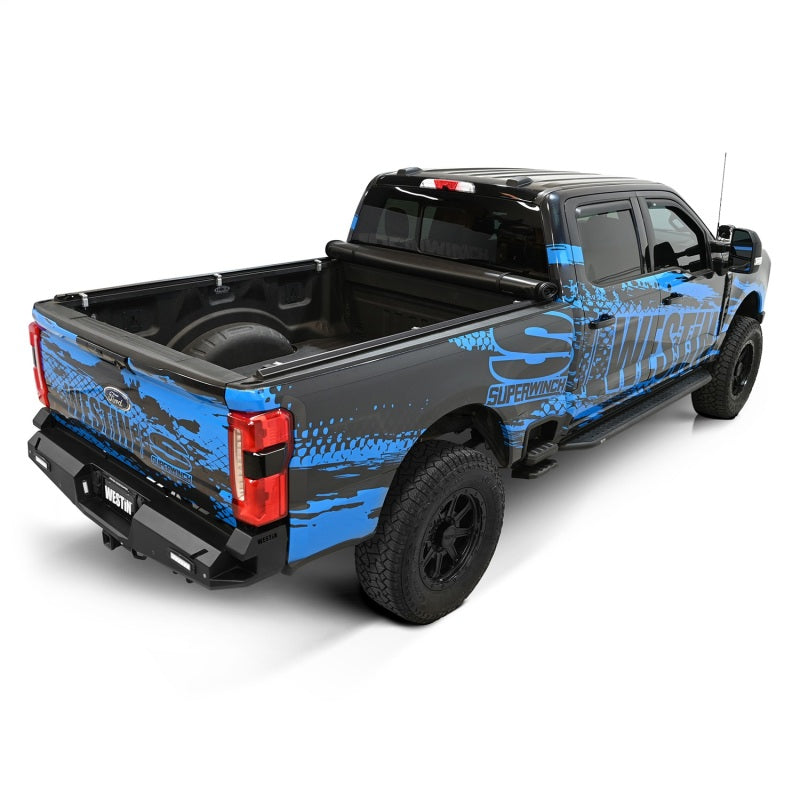 Westin 19-11005 - WES19-11005 - Westin 17-24 Ford F-250/350 Super Duty 6.75ft. Bed Soft Roll Tonneau Cover - Black - Shipped in Europe - Tuningsupply.com