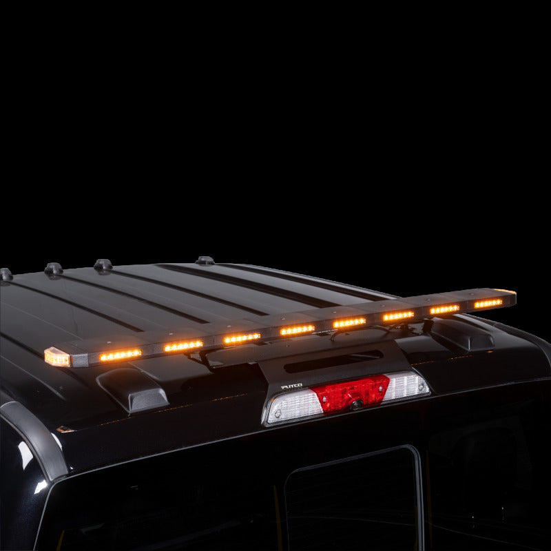 Putco 950248 - PUT950248 - Putco 48In Universal 48In Tri Color Hornet Light (Amber/Blue/White) - LED Stealth Rooftop Strobe Bar - Shipped in Europe - Tuningsupply.com
