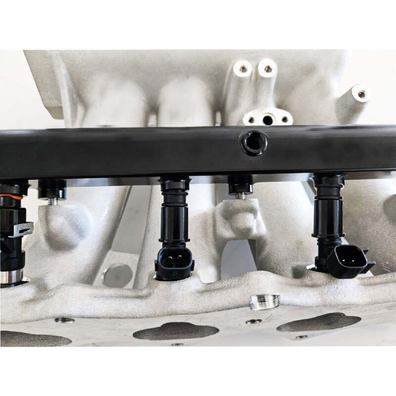 BLOX Racing BXFU-00720-BK - BLOBXFU-00720-BK - BLOX Racing Honda B-Series Xtreme Aluminum Fuel Rail - Black - Shipped in Europe - Tuningsupply.com