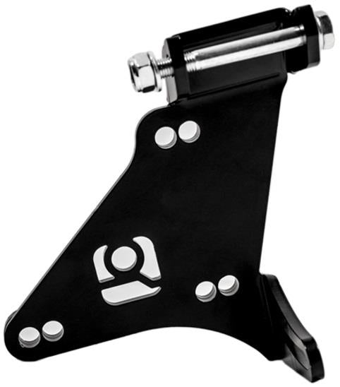 Innovative Mounts 59185 - INM59185 - Innovative N/A H-Series Black Steel H22 Alternator Relocation Bracket - Shipped in Europe - Tuningsupply.com