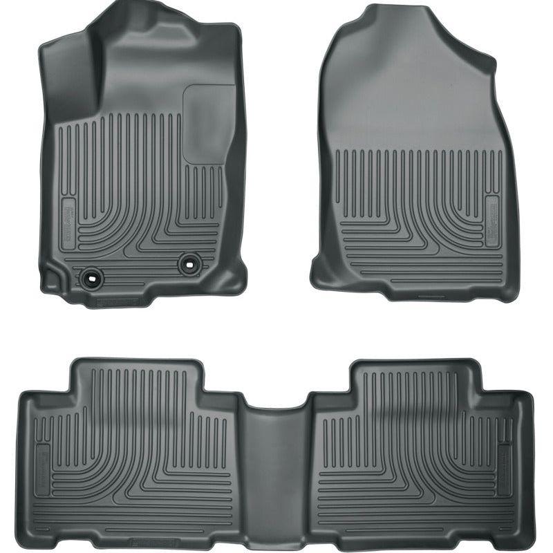 Husky Liners 98483 - HSL98483 - Husky Liners 2013 Honda Accord WeatherBeater Tan Front & 2nd Seat Floor Liners (4-Door Sedan Only) - Shipped in Europe - Tuningsupply.com