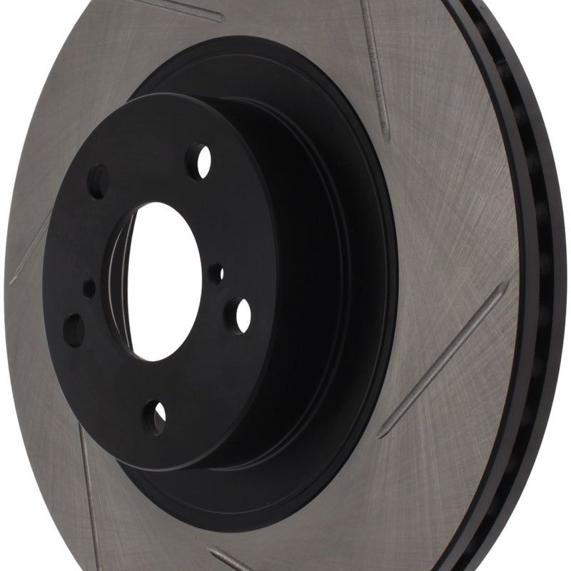 Stoptech 126.47021SL - STO126.47021SL - StopTech Power Slot 06-08 Subaru Legacy / 13 Scion FR-S / 13 Subaru BRZ Front Left Slotted Rotor - Shipped in Europe - Tuningsupply.com