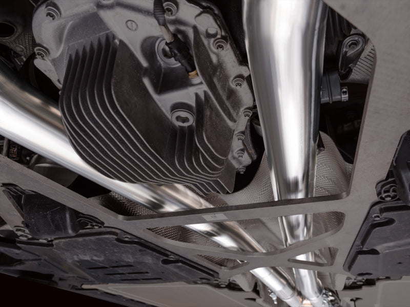 AWE Tuning 3020-42790 - AWE3020-42790 - AWE Tuning BMW G90/G99 M5 Track Edition Cat-Back Exhaust - Chrome Silver Tips - Shipped in Europe - Tuningsupply.com