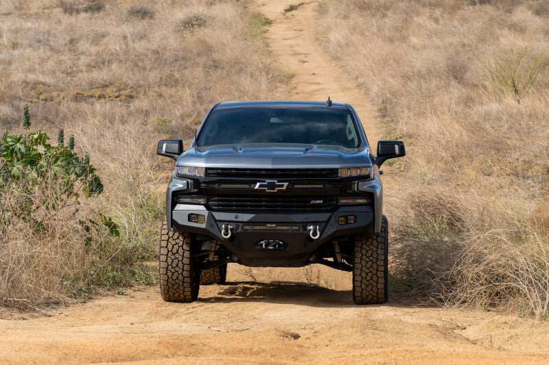 DV8 Offroad FBCS1-07 - DVEFBCS1-07 - DV8 Offroad 19-21 Chevrolet Silverado 1500 SPEC Series Front Bumper - Shipped in Europe - Tuningsupply.com