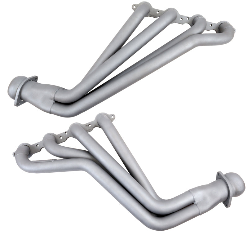 BBK 4021 - BBK4021 - BBK 10-15 Camaro LS3 L99 Long Tube Exhaust Headers With Converters - 1-3/4 Chrome - Shipped in Europe - Tuningsupply.com