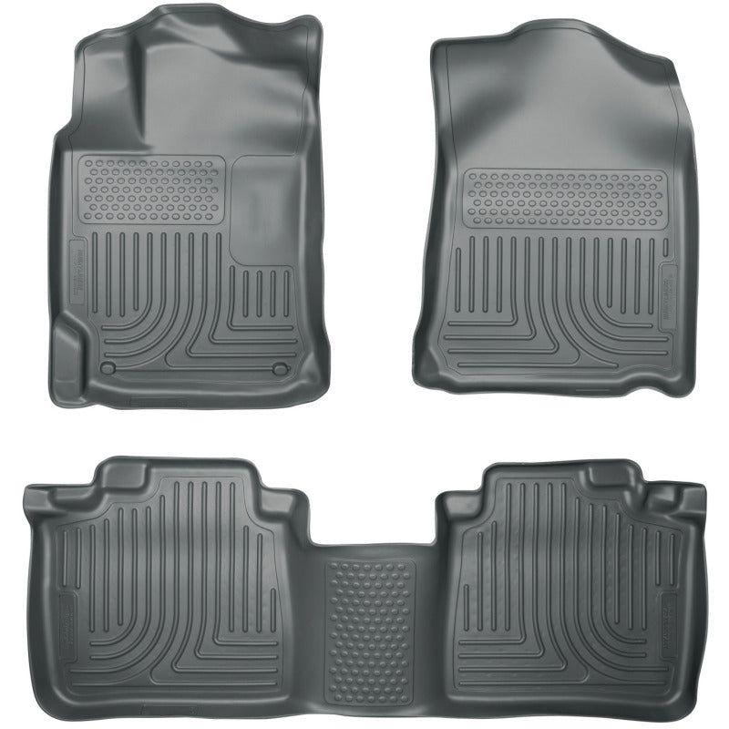 Husky Liners 98902 - HSL98902 - Husky Liners 2012 Toyota Camry WeatherBeater Combo Gray Floor Liners - Shipped in Europe - Tuningsupply.com
