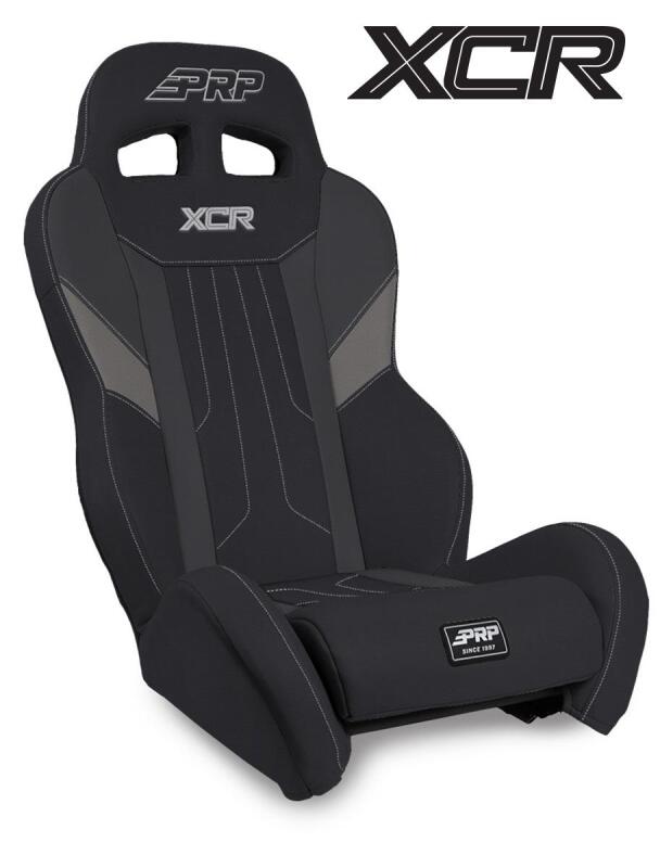 PRP Seats - PRPA8001-PORXP-203 - PRP XCR Polaris RZR UTV Suspension Seat - Black/Gray - Shipped in Europe - Tuningsupply.com