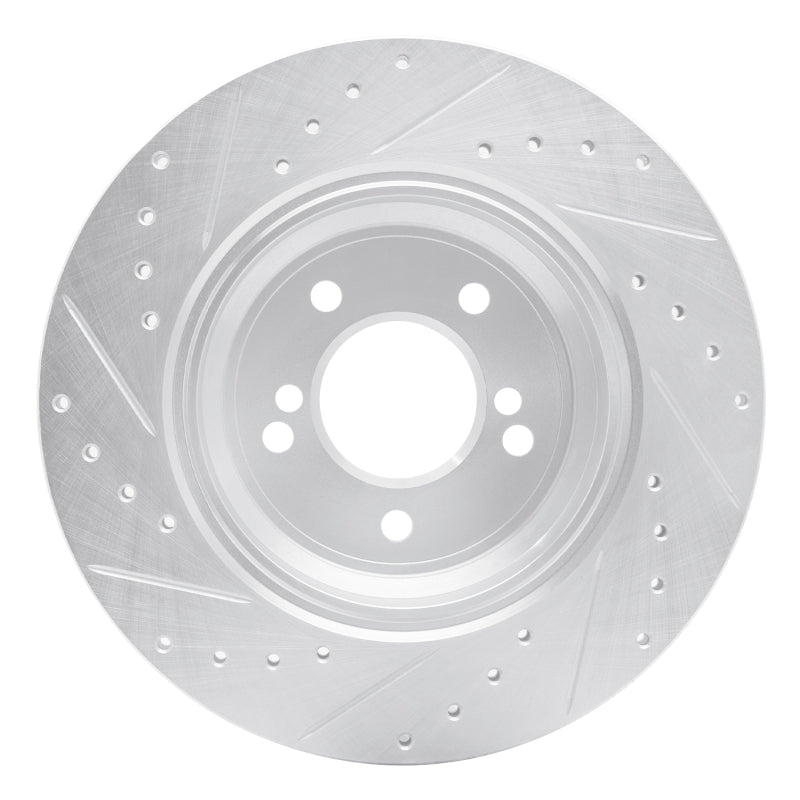 R1 Concepts 631-31050R - RNC631-31050R - R1 00-06 BMW M5 Rear Right Drilled & Slotted Silver Brake Rotor - Shipped in Europe - Tuningsupply.com