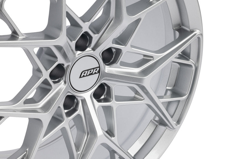 APR WHL00024 - APRWHL00024 - APR A02 Flow Formed - 19x8.5 - 5x112 - ET45 - 66.5mm Center Bore - Hyper Silver Wheel - Shipped in Europe - Tuningsupply.com