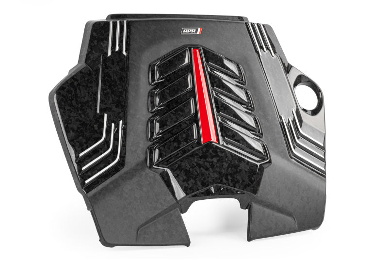 APR MS100257 - APRMS100257 - APR 20-24 Audi Q7/Q8/RS Q8/SQ7/SQ8 (4M) 2.9T/3.0T/4.0T Forged Carbon Fiber Engine Cover - Shipped in Europe - Tuningsupply.com