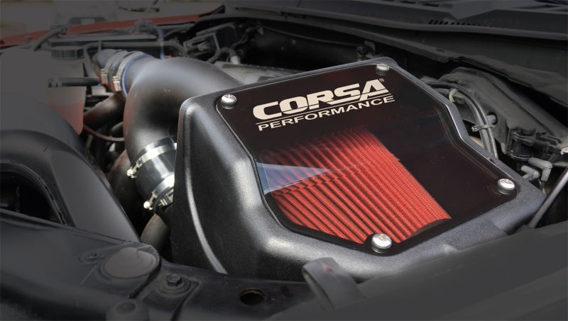 CORSA Performance 49835D - COR49835D - Corsa 2017-2020 Ford F-150 3.5L EcoBoost Cold Air Intake with DryTech air filter - Shipped in Europe - Tuningsupply.com