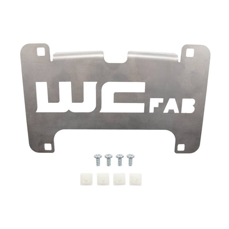 Wehrli WCF100156 - WCFWCF100156 - Wehrli 15-19 Chevy HD Lower Valance Filler Panel License Plate Mount Bracket - Shipped in Europe - Tuningsupply.com