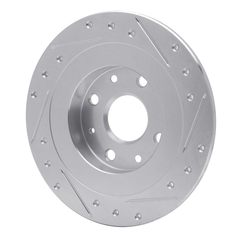 R1 Concepts 631-54003L - RNC631-54003L - R1 90-03 Ford Escort Rear Left Drilled & Slotted Silver Brake Rotor - Shipped in Europe - Tuningsupply.com
