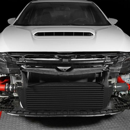 Perrin Performance PSP-ITR-441BK/RD - PERPSP-ITR-441BK/RD - PERRIN 22-25 Subaru WRX Front Mount Intercooler Kit (Red Tubes & Black Core) - Shipped in Europe - Tuningsupply.com