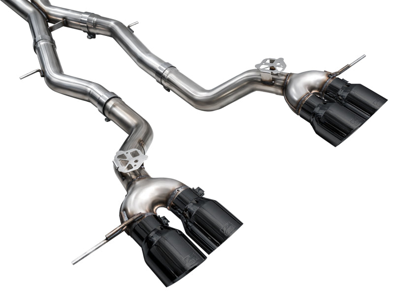 AWE Tuning 3020-43487 - AWE3020-43487 - AWE Tuning 23-24 BMW G87 M2 Track Edition Exhaust - Diamond Black Tips - Shipped in Europe - Tuningsupply.com