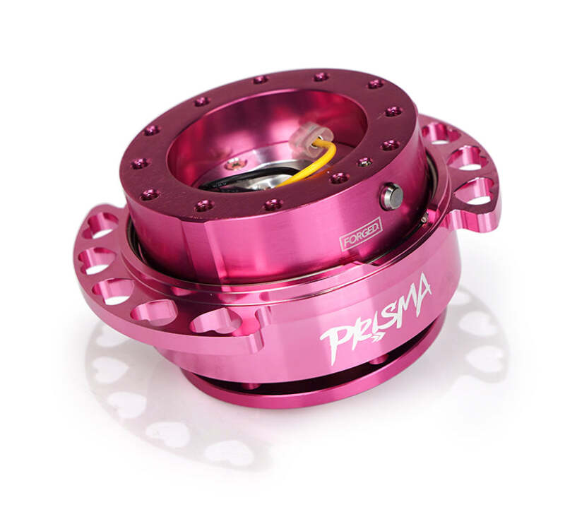 NRG SRK-222PK-PK - NRGSRK-222PK-PK - NRG Quick Release Kit - Pink Body/ Pink Heart Cutout Ring - Shipped in Europe - Tuningsupply.com