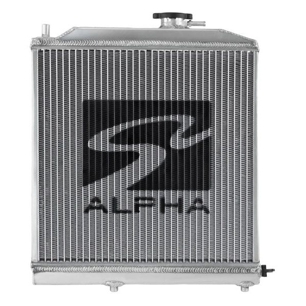 Skunk2 Racing 349-05-1550 - SKK349-05-1550 - Skunk2 Alpha Series 88-91 Honda Civic/CRX Radiator (Half Size) (Dual Core) - Shipped in Europe - Tuningsupply.com