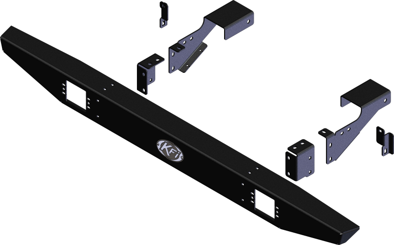 KFI 101430 - KFI101430 - KFI 05-16 Polaris Ranger 500-800 Full-Size/ 11-15 Bobcat 3200/ 3400 Bumper Rear Formed - Shipped in Europe - Tuningsupply.com
