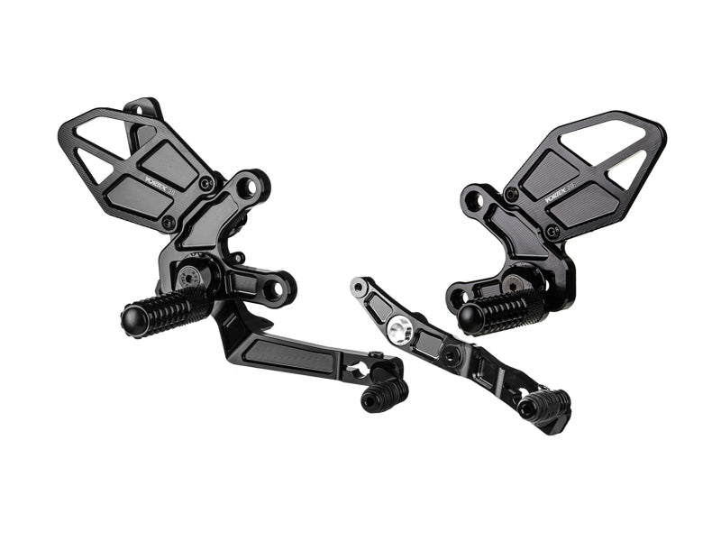 Vortex Racing RS636K - VTXRS636K - Vortex Racing Rear Set - Black - Shipped in Europe - Tuningsupply.com