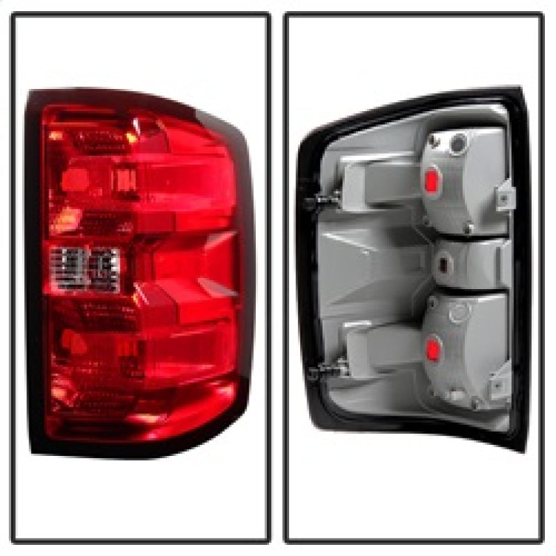 SPYDER 9031922 - SPY9031922 - xTune Chevy Silverado 2014-2016 Passenger Side Tail Lights - OEM Right ALT-JH-CS14-OE-R - Shipped in Europe - Tuningsupply.com