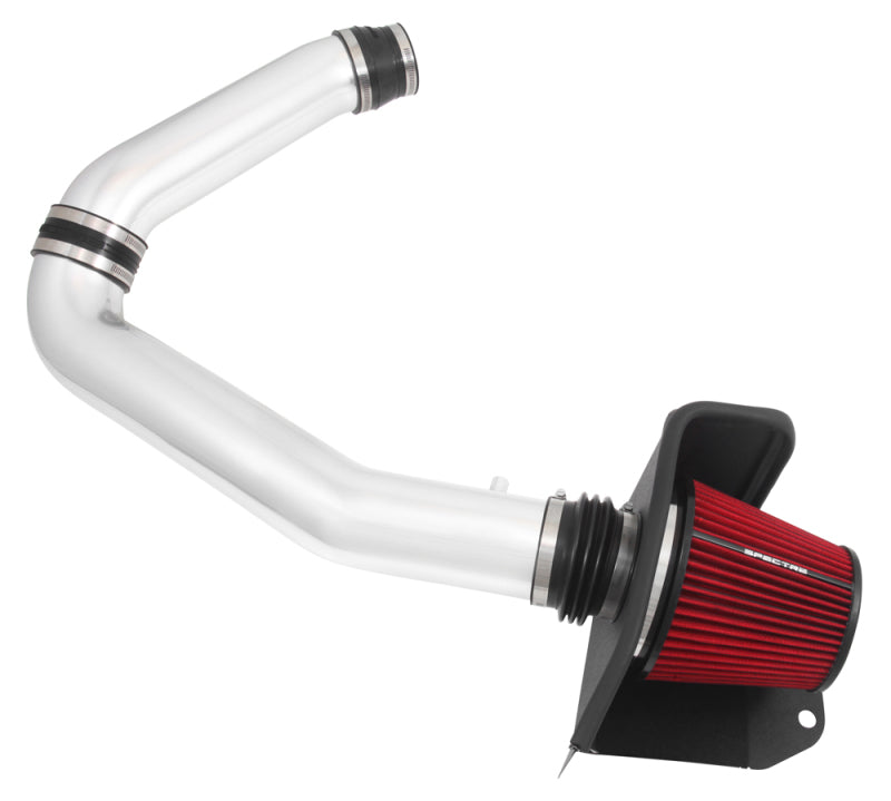 Spectre 9020 - SPE9020 - Spectre 11-15 Jeep Grand Cherokee V6-3.6L F/I Air Intake Kit - Polished w/Red Filter - Shipped in Europe - Tuningsupply.com