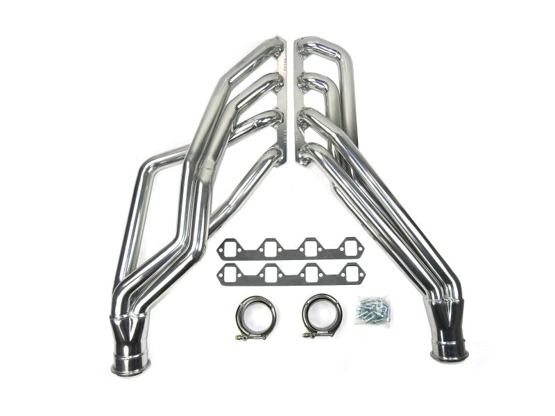 JBA 6616SJS - JBA6616SJS - JBA 65-73 Ford Mustang 351W SBF 1-3/4in Primary Silver Ctd Long Tube Header - Shipped in Europe - Tuningsupply.com