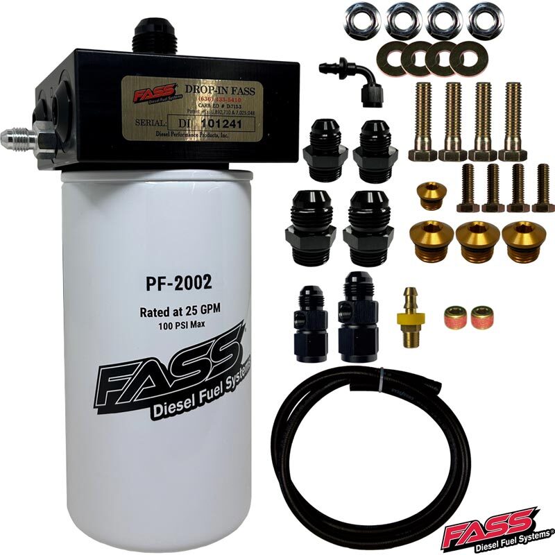 FASS Fuel Systems DIFSHD3001 - FASSDIFSHD3001 - FASS Universal Heavy Duty Drop-In Series Fuel System - Shipped in Europe - Tuningsupply.com