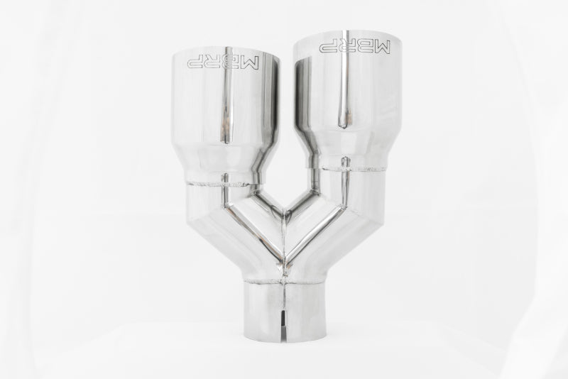 MBRP PT5170 - MBRPT5170 - MBRP Universal T304 SS Dual Tip 3.5in OD/2.5in Inlet - Shipped in Europe - Tuningsupply.com