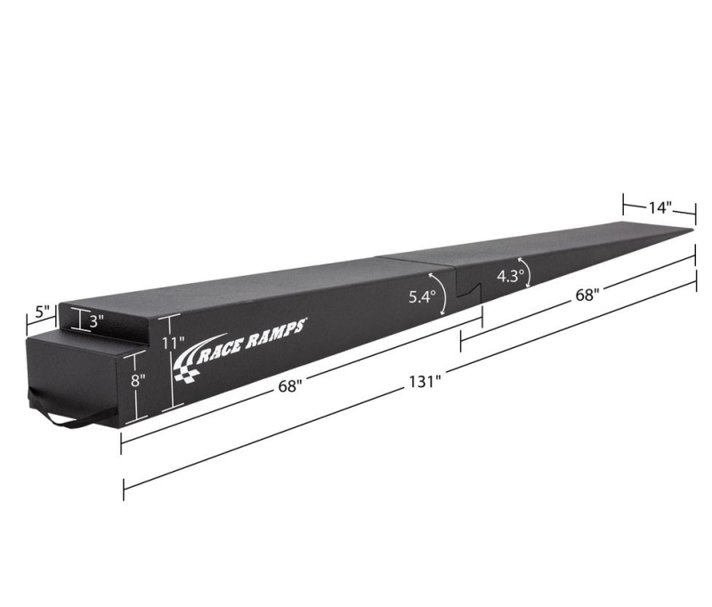 Race Ramps RR-TR-11-2 - RRPRR-TR-11-2 - Race Ramps 11in. Two-Piece Trailer Ramps - 5.4 Degree Approach Angle - Shipped in Europe - Tuningsupply.com