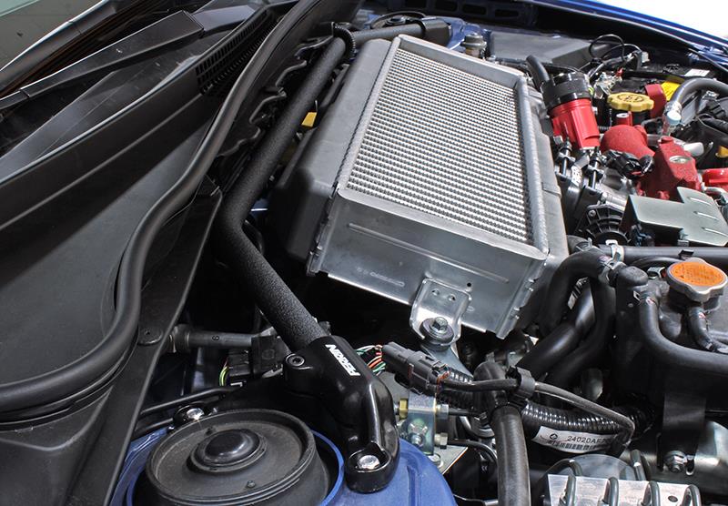 Perrin Performance PSP-SUS-056BK - PERPSP-SUS-056BK - PERRIN 08-14 WRX/STI/Impreza / 14-18 Forester / 13-17 Crosstrek / 05-09 Legacy FR Strut Brace - Blk - Shipped in Europe - Tuningsupply.com