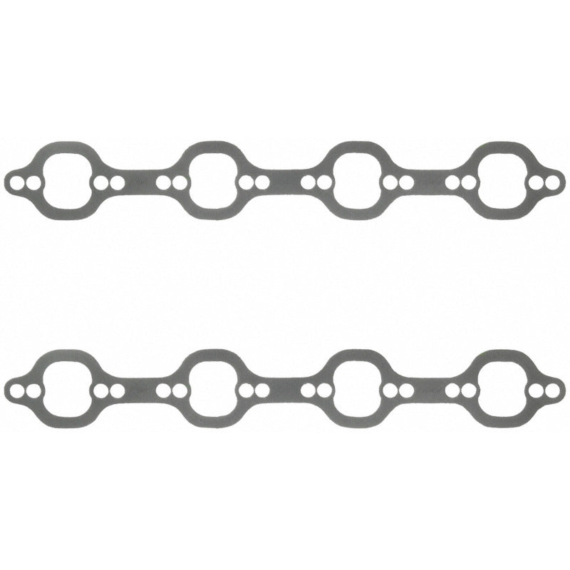 Fel-Pro 1487 - FEL1487 - Fel-Pro Ford 260/289/302/351W Windsoe Exhaust Manifold Gasket Set - 1.42 x 1.62 Port Size - Shipped in Europe - Tuningsupply.com