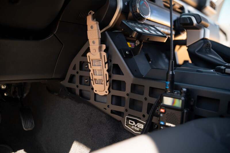 DV8 Offroad CCT1-02 - DVECCT1-02 - DV8 Offroad 2024 Toyota Tacoma Center Console Molle Panels & Digital Device Mount - Shipped in Europe - Tuningsupply.com
