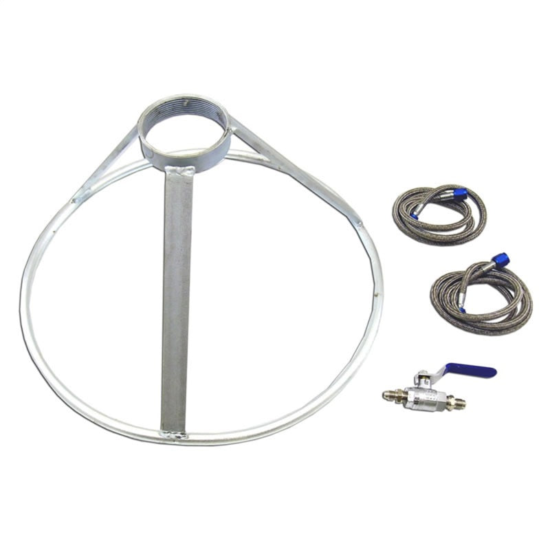 Nitrous Express 15910 - NEX15910 - Nitrous Express Bottle Transfer Kit (Complete w/Stand Control Valve & Lines) - Shipped in Europe - Tuningsupply.com