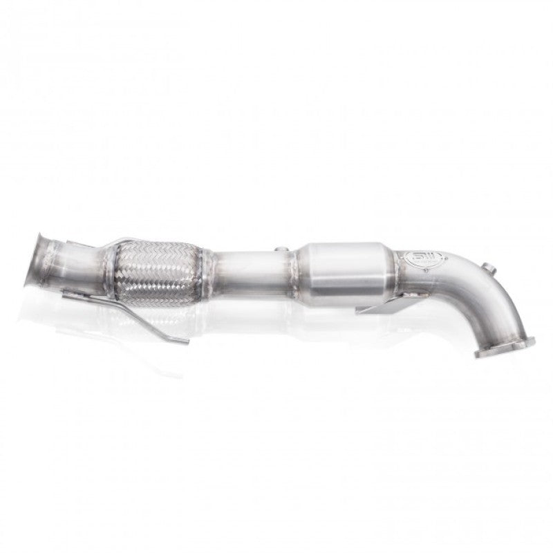 Stainless Works FCRS16DPCAT - SSWFCRS16DPCAT - Stainless Works 2016-18 Ford Focus RS 3in High-Flow Cats Downpipe Factory Connection - Shipped in Europe - Tuningsupply.com