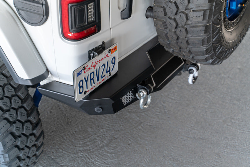 DV8 Offroad - DVERBJL-13 - DV8 Offroad 2018 Jeep Wrangler JL MTO Series Rear Bumper w/ Optional Tire Carrier - Shipped in Europe - Tuningsupply.com