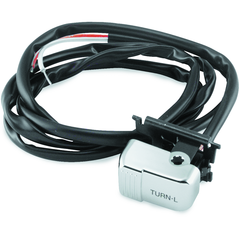 TwinPower 601694 - TWP601694 - Twin Power 96-13 Big Twin XL V-Rod Chrome Left Turn Signal Switch Replaces H-D 71598-96 71685-06A - Shipped in Europe - Tuningsupply.com