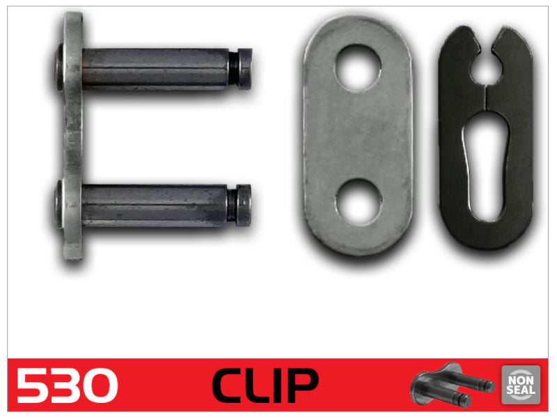 RK Chain - RKC530-CL - RK Chain 530 Clip Link - Natural - Shipped in Europe - Tuningsupply.com