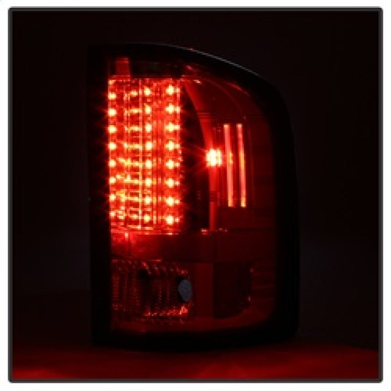 SPYDER 5001801 - SPY5001801 - Spyder Chevy Silverado 07-13 LED Tail Lights Red Smoke ALT-YD-CS07-LED-RS - Shipped in Europe - Tuningsupply.com