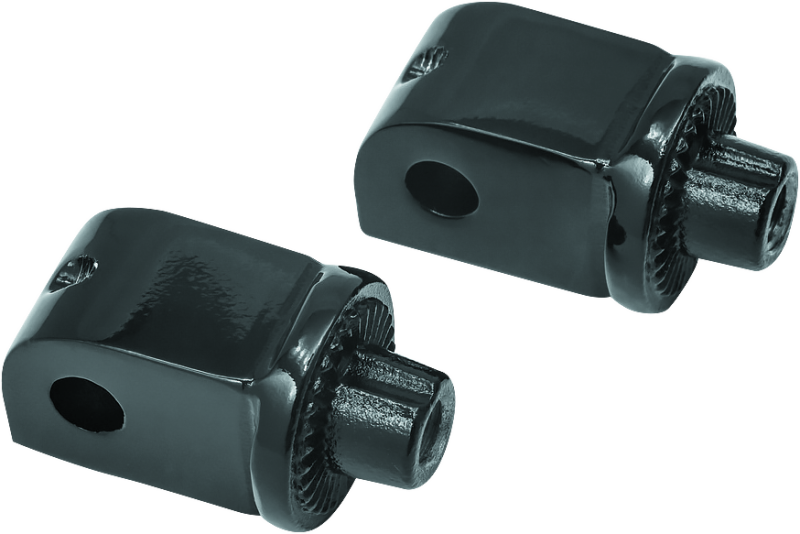 Kuryakyn 8869 - KUR8869 - Kuryakyn Splined Adapter Honda & Yamaha Gloss Black - Shipped in Europe - Tuningsupply.com