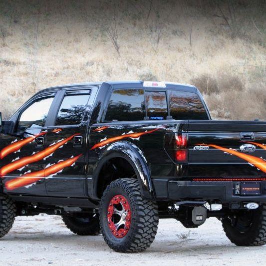 AMP Research 75141-01A - AMP75141-01A - AMP Research 2009-2014 Ford F150 All Cabs PowerStep - Black - Shipped in Europe - Tuningsupply.com